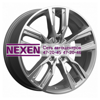 K&K 8x18/5x120 ET30 D72,6 Борэй (КС901) Дарк платинум