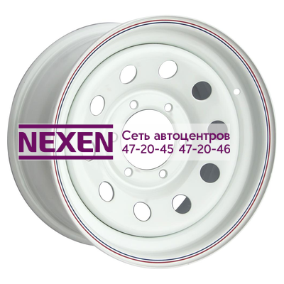 Off-Road Wheels 8x16/6x139,7 ET30 D110 Тойота Ниссан Mitsubishi L200 2005+ белый