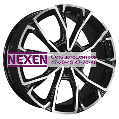 Khomen Wheels 7,5x19/5x108 ET41 D65,1 KHW1907 (Exeed RX) Black-FP