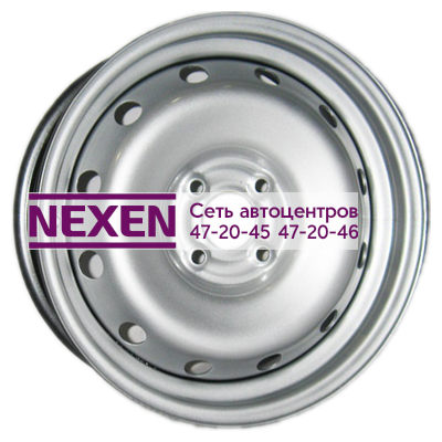 ТЗСК 6x15/4x100 ET40 D60,1 Renault Logan серебро