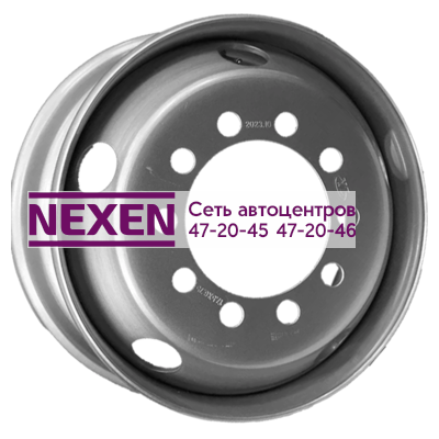 ZEPP 6,75x17,5/10x225 ET135 D176 Sil (YZ) (12 мм)