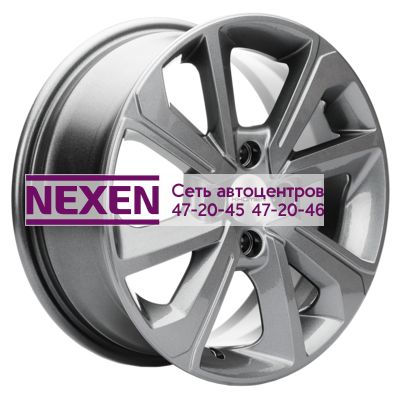 Khomen Wheels 6x15/4x98 ET36 D58,6 KHW1501 (Lada Granta) Gray