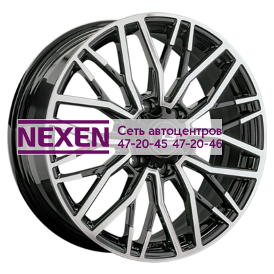 LS Forged 9x22/6x139,7 ET30 D100,1 LS FG33 BKF (конус, Колпак+лого)