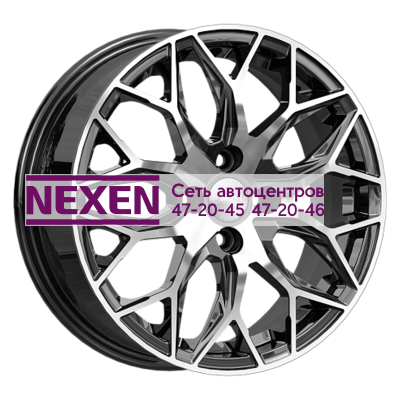 Скад 6x16/4x98 ET35 D58,5 Фабиан Алмаз