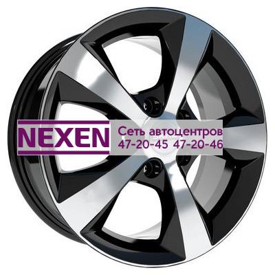 Скад 7x16/5x112 ET45 D57,1 Кельн Алмаз (АРС 014 black)