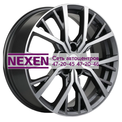 Khomen Wheels 7x18/5x114,3 ET37 D66,5 KHW1806 (Haval Jolion) Gray-FP