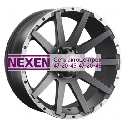 LS 9x20/6x139,7 ET20 D106,1 1302 MGML (конус, Колпак+лого)