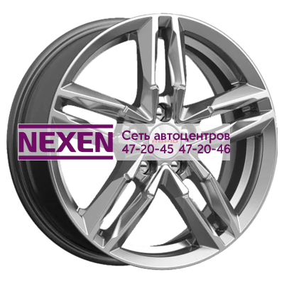 K&K 6x16/5x105 ET39 D56,6 Sayan-оригинал (КС731M) Дарк платинум