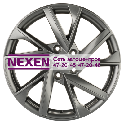 Khomen Wheels 7x17/5x112 ET40 D57,1 KHW1714 (Kodiaq) Gray