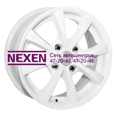 Скад 5,5x13/4x100 ET35 D67,1 Каллисто белый