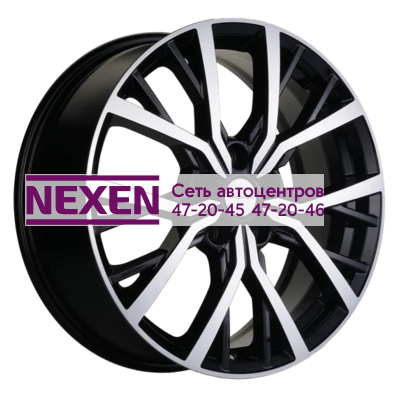 Khomen Wheels 7x18/5x114,3 ET40 D64,1 KHW1806 (Haval F7/F7x) Black-FP