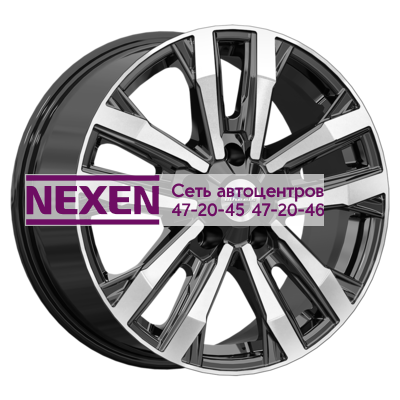 K&K 8x18/5x130 ET53 D71,6 Мичиган (КС1107) Алмаз черный