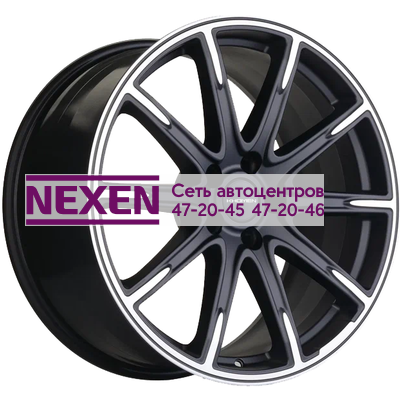 Khomen Wheels 8,5x19/5x112 ET38 D66,6 KHW1903 (Mercedes) Black-FP matt
