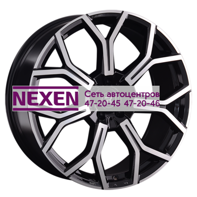 Replay 9,5x21/5x120 ET49 D72,6 LR80 BKF (конус)