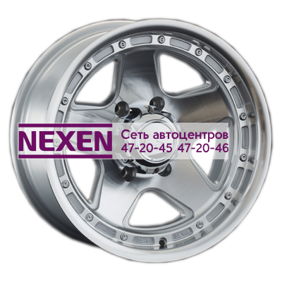 LS 8x16/6x139,7 ET-20 D106,1 870 SF (конус, Колпак+лого)