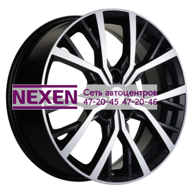 Khomen Wheels 7x18/5x110 ET50 D63,3 KHW1806 (CS35/CS35 Plus) Black-FP