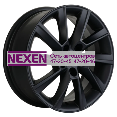 Khomen Wheels 6x15/5x100 ET38 D57,1 KHW1507 (Rapid/Fabia) Black matt