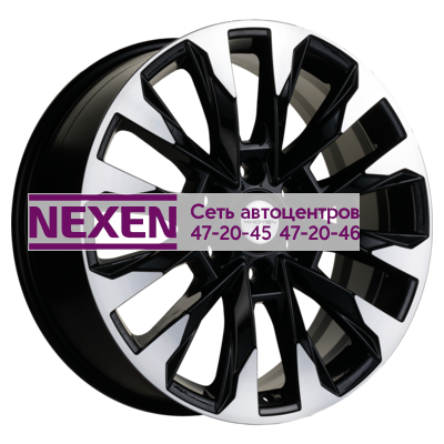 Khomen Wheels 8x20/6x114,3 ET40 D67,1 KHW2010 (Mohave) Black-FP