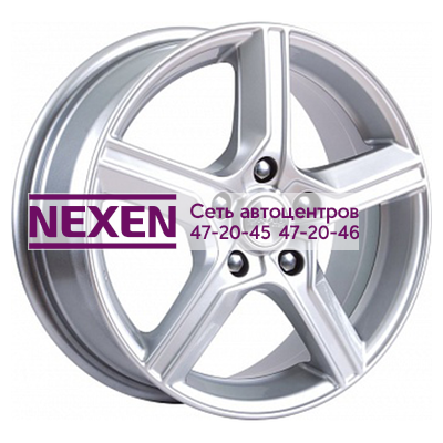 Скад 7,5x17/5x112 ET45 D66,6 Драйв Сильвер