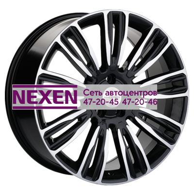 Khomen Wheels 8,5x20/5x114,3 ET48 D67,1 KHW2004 (SantaFe) Black-FP