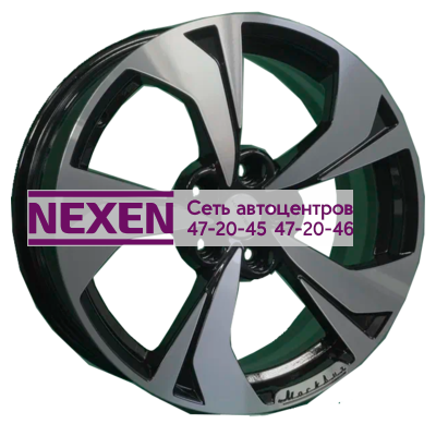 Khomen Wheels 7x17/5x108 ET40 D54,1 KHW1724 (Jac/Москвич 3) Black-FP