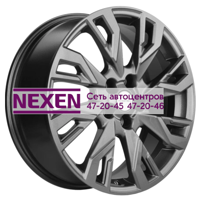 Khomen Wheels 7x18/5x114,3 ET45 D66,1 KHW1809 (Teana/X-trail) Gray