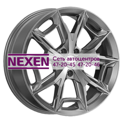 Скад 7,5x19/5x114,3 ET40 D60,1 Паркер (КЛ382) Графит