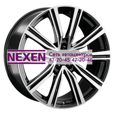 Replay 9,5x21/5x114,3 ET47 D67,1 GS5 BKF (конус, C570)