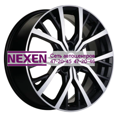 Khomen Wheels 7x18/5x114,3 ET45 D60,1 KHW1806 (Grand Vitara) Black-FP