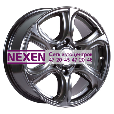 Скад 7,5x17/6x139,7 ET30 D106,2 Скала графит