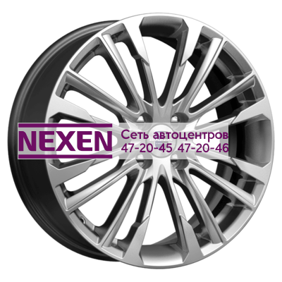 K&K 6,5x17/4x100 ET35 D67,1 Сильверстоун-оригинал (КС770) Сильвер SK