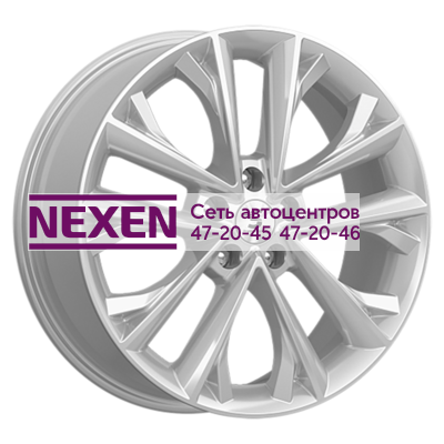 Premium Series 7x18/5x112 ET45 D57,1 КР012 (Karoq/Taos) Elite Silver