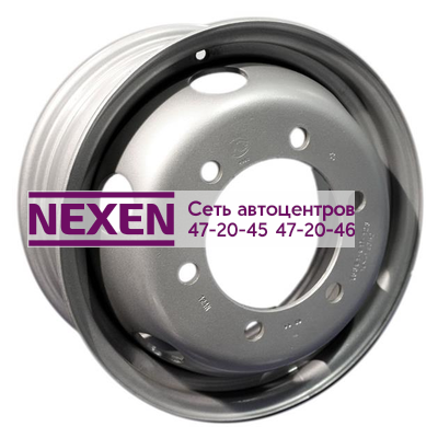 Accuride 6x17,5/6x222,25 ET127 D164 M20 Silver