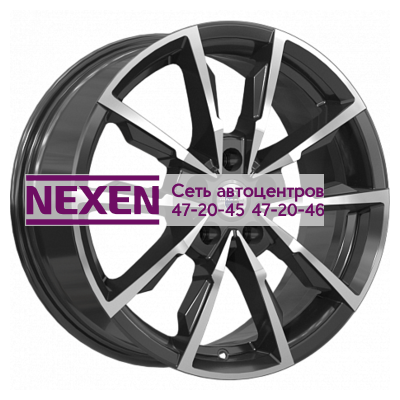 K&K 7,5x17/5x108 ET35 D67,1 Меренге (КС902) Алмаз черный