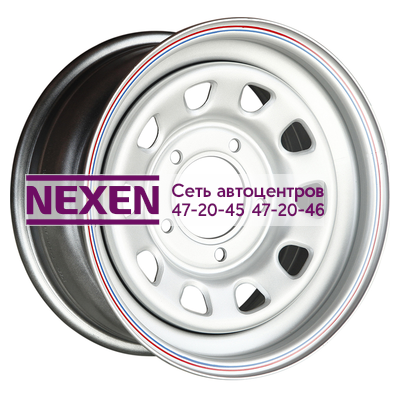 Off-Road Wheels 7x15/5x139,7 ET25 D98,5 ВАЗ Нива серебристый (с увелич.полкой под суппорт)