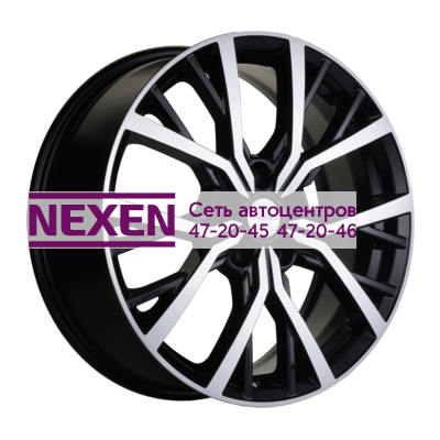 Khomen Wheels 7x18/5x114,3 ET48,5 D67,1 KHW1806 (Sportage) Black-FP