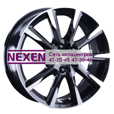 Replay 7x17/5x112 ET40 D57,1 VV268 BKF (конус, C570)