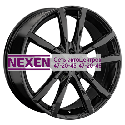 Replay 8,5x20/5x108 ET52 D63,3 GL72 BK (конус, C570)