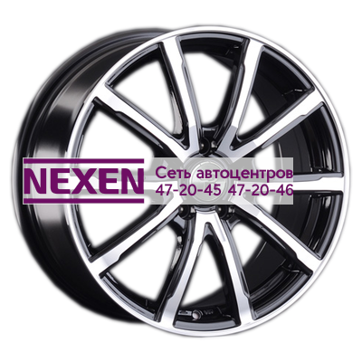 Replay 7x17/5x108 ET52,5 D63,3 FD151 BKF (конус, C570)