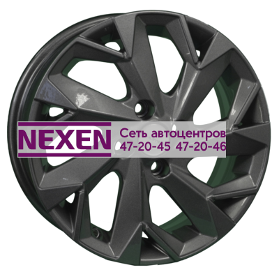Khomen Wheels 6x15/4x98 ET35 D58,6 KHW1508 (Lada Granta) Gray