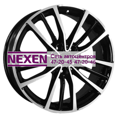 Khomen Wheels 7x18/5x114,3 ET37 D66,5 KHW1812 (Dargo/Jolion) Black-FP