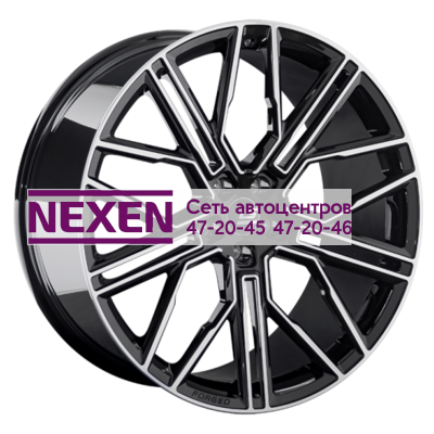 LS Forged 10,5x22/5x112 ET31 D66,6 LS FG08 BKF (конус, C570)