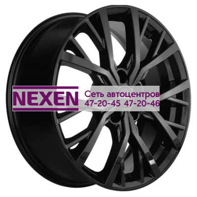Khomen Wheels 7x18/5x114,3 ET50 D54,1 KHW1806 (Coolray) Black