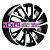Khomen Wheels 7,5x18/5x108 ET45 D65,1 KHW1804 (DFM AX7/580/Evolute i-Pro) Black-FP
