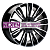 Khomen Wheels 8,5x20/5x130 ET45 D71,6 KHW2004 (Q7/Touareg) Black-FP