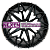 Khomen Wheels 10x22/5x112 ET30 D66,6 ZEUS 2202 (X5/X6/X7/Cullinan) Black matt MR