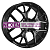 Khomen Wheels 8x20/5x120 ET30 D66,1 KHW2012 (Voyah FREE) Black