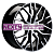 Khomen Wheels 8,5x20/5x112 ET20 D66,5 KHW2005 (Q8) Black-FP