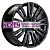 Khomen Wheels 8,5x20/5x108 ET45 D63,4 KHW2004 (Velar) Black