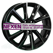 Khomen Wheels 6x16/5x100 ET40 D54,1 KHW1604 (Prius) Black